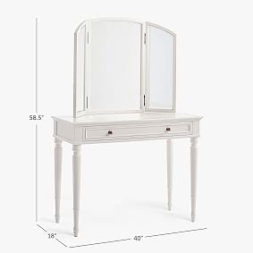 Chelsea Small Space Vanity Desk (40&quot;)