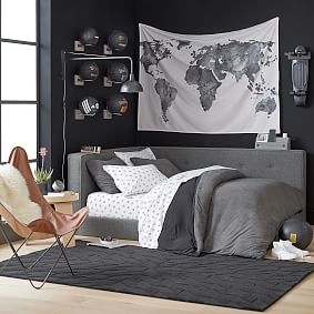 World Map Tapestry