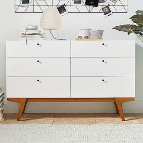 west elm x pbt Modern 6-Drawer Wide Dresser (54&quot;)