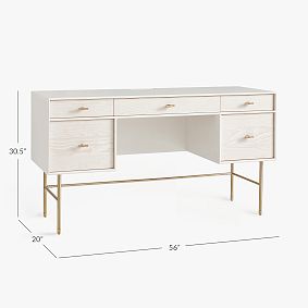 west elm x pbt Modernist Smart&#8482; Storage Desk (56&quot;)