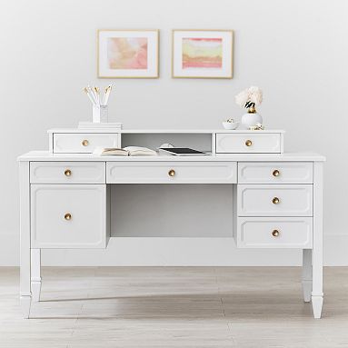 Auburn Hutch Desk 57 Stylish Sustainable Teen Workspace Pottery Barn Teen