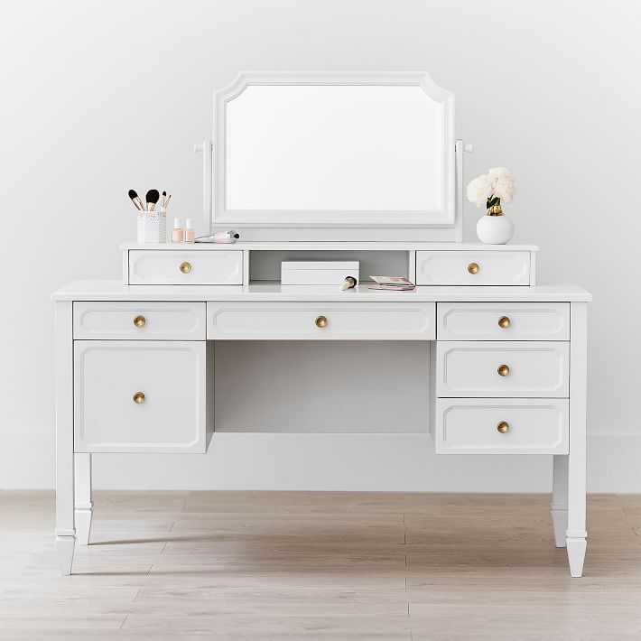 Auburn Storage Vanity Desk (57&quot;)