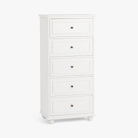 Chelsea 5-Drawer Tower Dresser (26w x 18d&quot;)