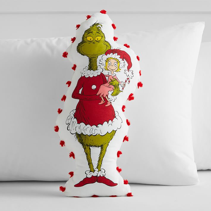 Dr. Seuss's The Grinch&#8482; Pom-Pom Pillow