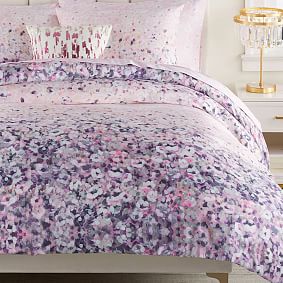 Monique Lhuillier Cherry Blossom Sateen Duvet Cover