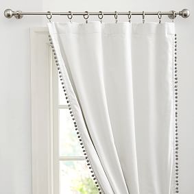 Pom-Pom Blackout Curtain