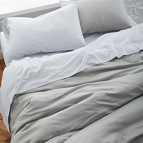 Super Soft Cotton Sateen Organic Duvet Cover