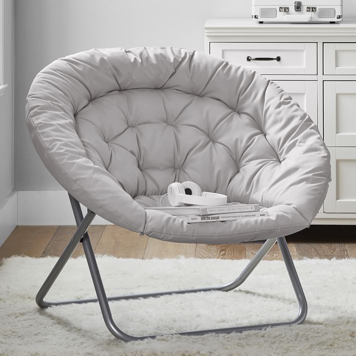 Grey circle chair discount