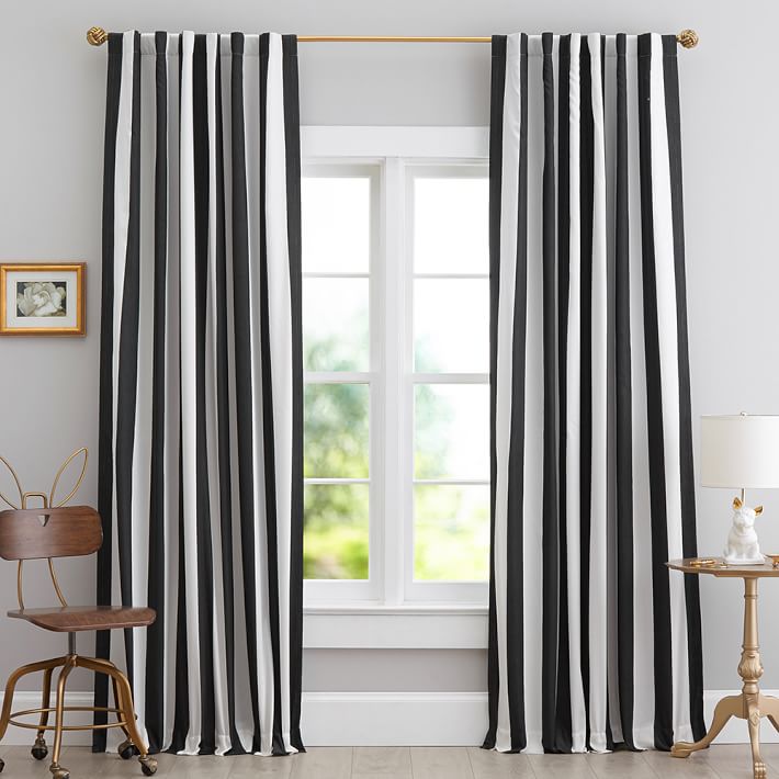 Emily &amp; Meritt Circus Stripe Blackout Curtain