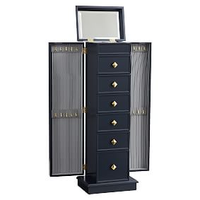 Emily &amp; Meritt Regency Floor-Standing Jewellery Armoire