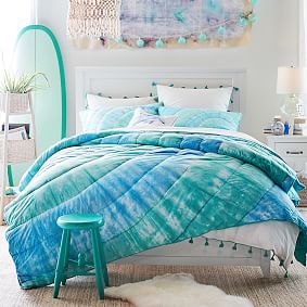 Dunes Tie-Dye Cotton Quilt