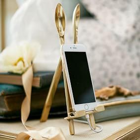 The Emily &amp; Meritt Bunny Ear Easel Phone & Tablet Holders