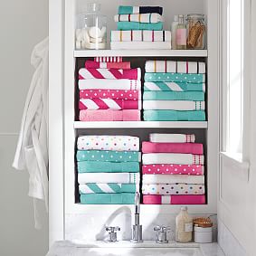 Chevron Bath Towels