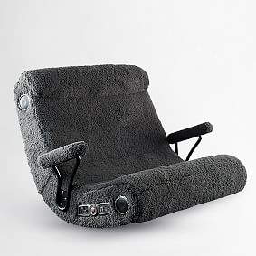 Sherpa Charcoal Double Gaming Chair