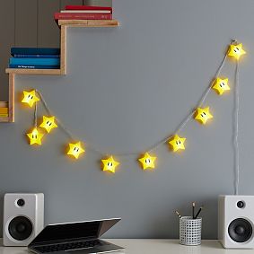 Super Mario&#8482; Super Star String Lights