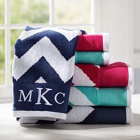 Chevron Teen Bath Towels Pottery Barn Teen