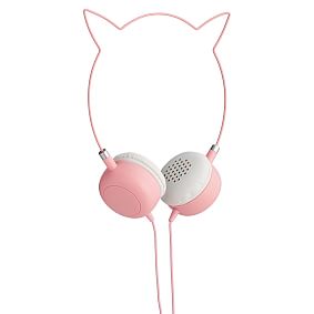 Wire Cat Ear Headphones