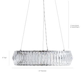 Round Crystal Chandelier