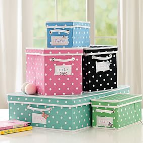 Dottie Canvas Bins