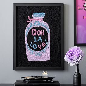 Anna Sui &quot;Ooh La Love&quot; Hook and Loop Wall Art