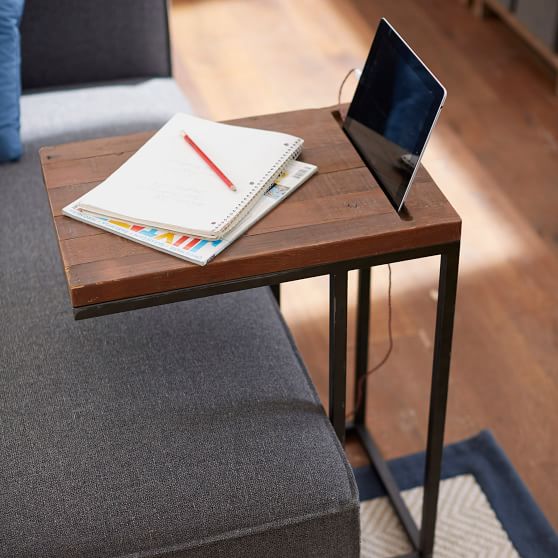 Tech Ready C-Table | Lounge Table | Pottery Barn Teen
