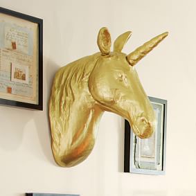 The Emily &amp; Meritt Unicorn Wall Mount