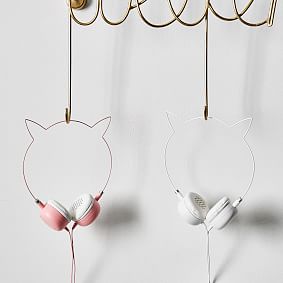 Wire Cat Ear Headphones