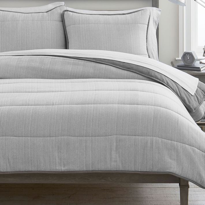 Camden Herringbone Reversible Comforter