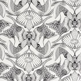 Anna Sui Nouveau Surestrip Wallpaper, 27&quot;x27'