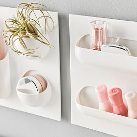 No Nails Plastic Wall Organizer