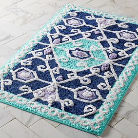 Bohemian Kilim Bath Mat