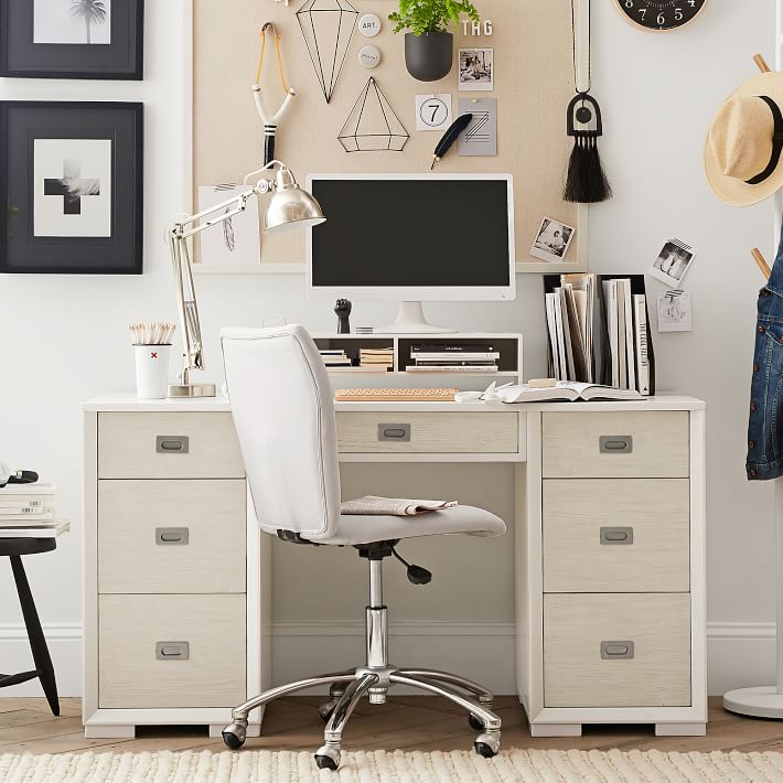 Callum Storage Teen Desk | Pottery Barn Teen