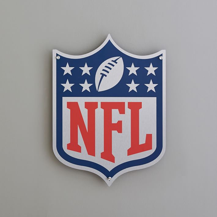 NFL Metal Sign