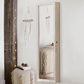 Heirloom Full Length Jewelry Wall Safe