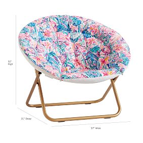 Lilly Pulitzer Hang-A-Round Chair, Slathouse Soiree