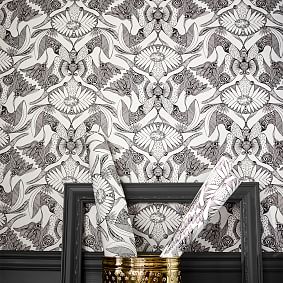 Anna Sui Nouveau Surestrip Wallpaper, 27&quot;x27'