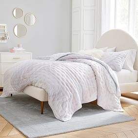 Amelia Tencel Marble Quilt