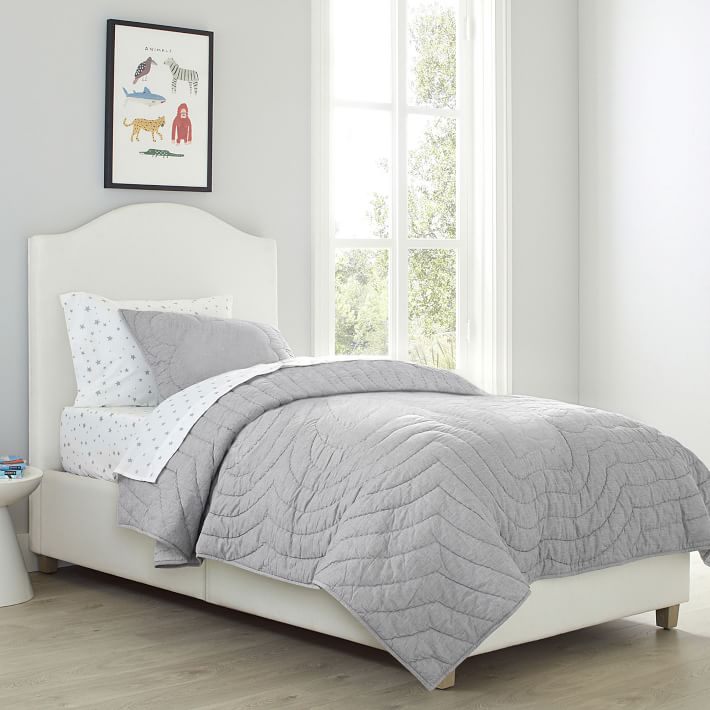 Carter Camelback Upholstered Storage Bed