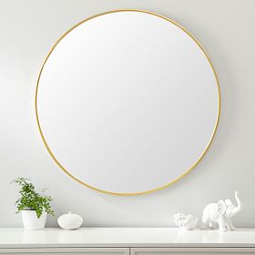 Vintage 36” round elephant mirror outlets