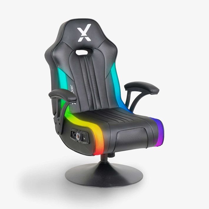 X rocker gaming chair neon sale