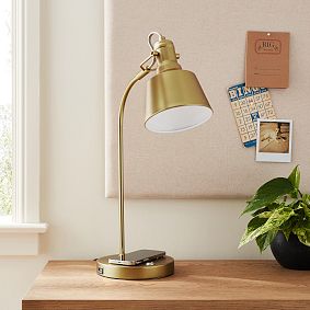 Taylor Wireless Charging Task Lamp with USB