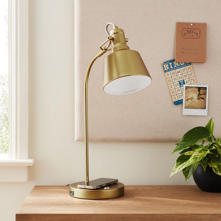 Brass task lamp discount