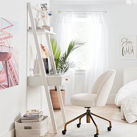 Beadboard Leaning Wall Desk 29.5
