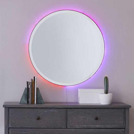 Ombre Ambient Backlit LED Mirror (30")