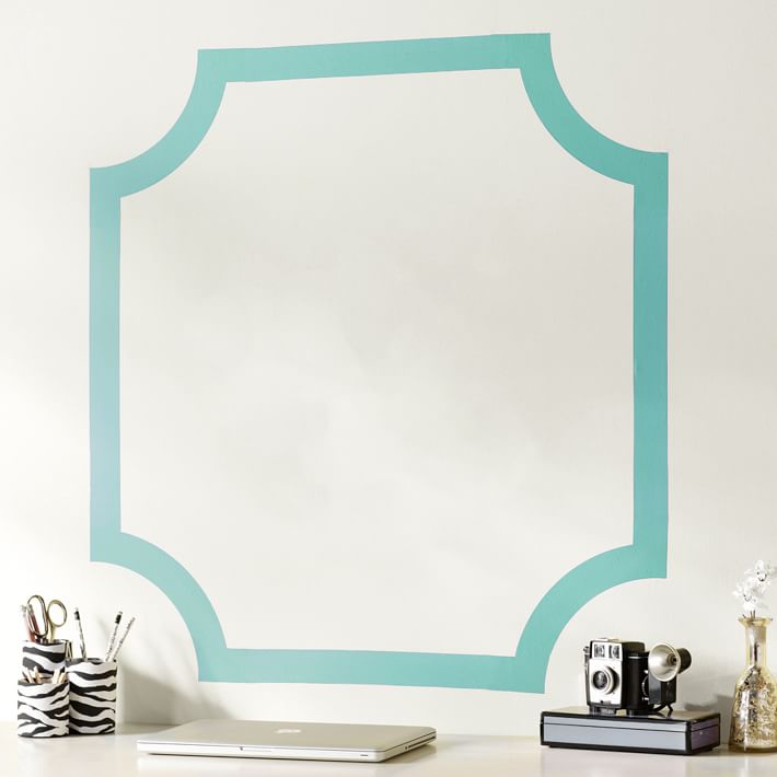 Scallop Corners Wall Decal