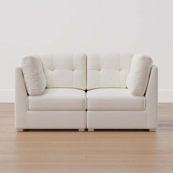 Pottery barn burnett sectional discount