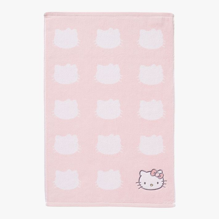 Super Cute cheapest Pastel Pink Kitty Cat Bath Towels Set