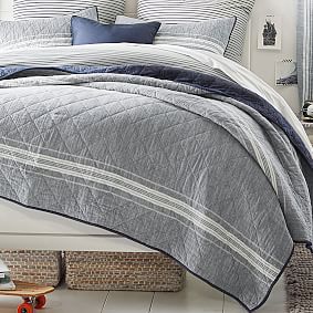 Windward Stripe Quilt - Shop The Look