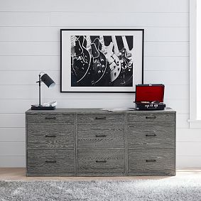 Waverly 9-Drawer Triple Chest Set (69w x 21d&quot;)