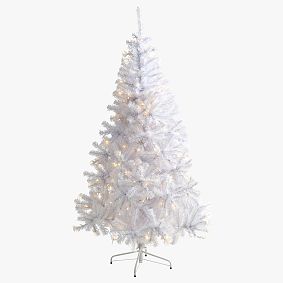 White Faux Christmas Tree (4'-6')